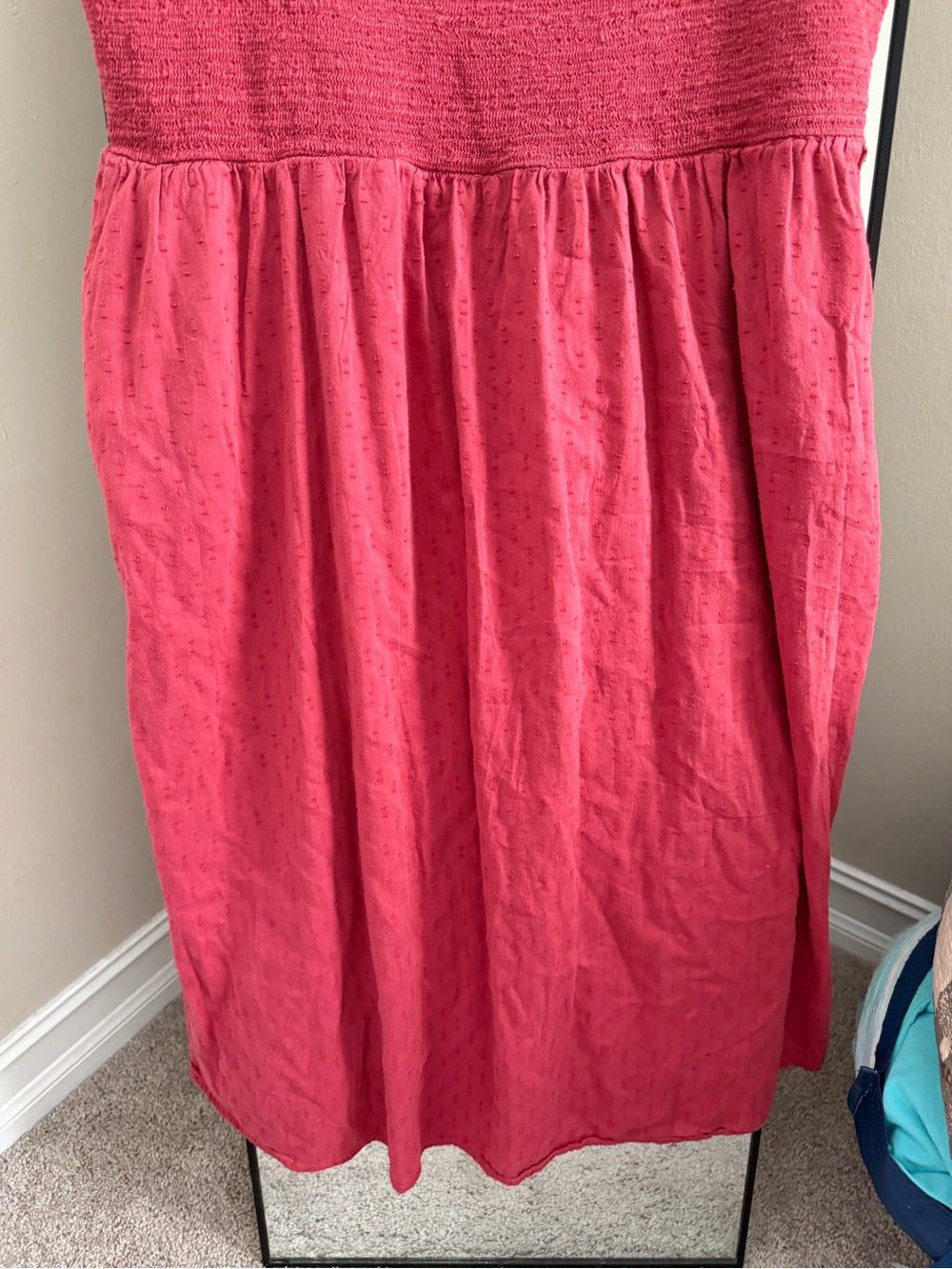 Old Navy Ribbed Dress in Raspberry - Picture 3 of 7